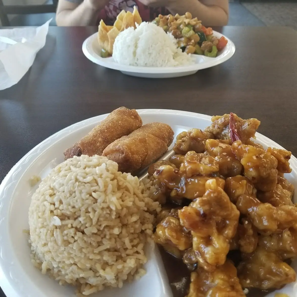Sesame Chicken w Fried Rice