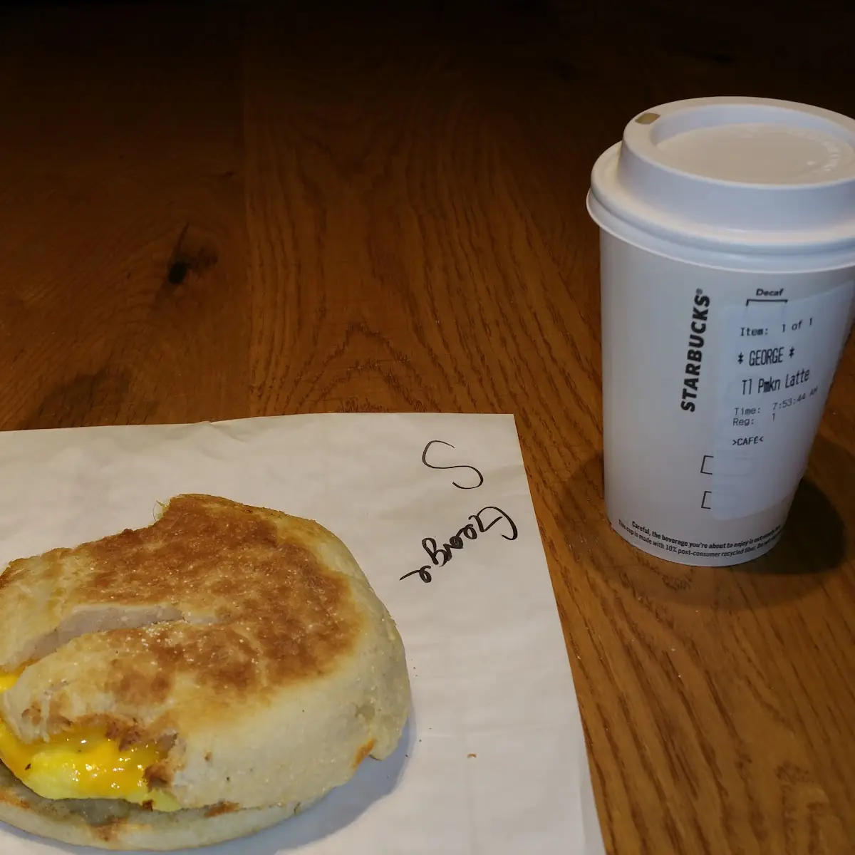 Sausage Cheese Sandwich