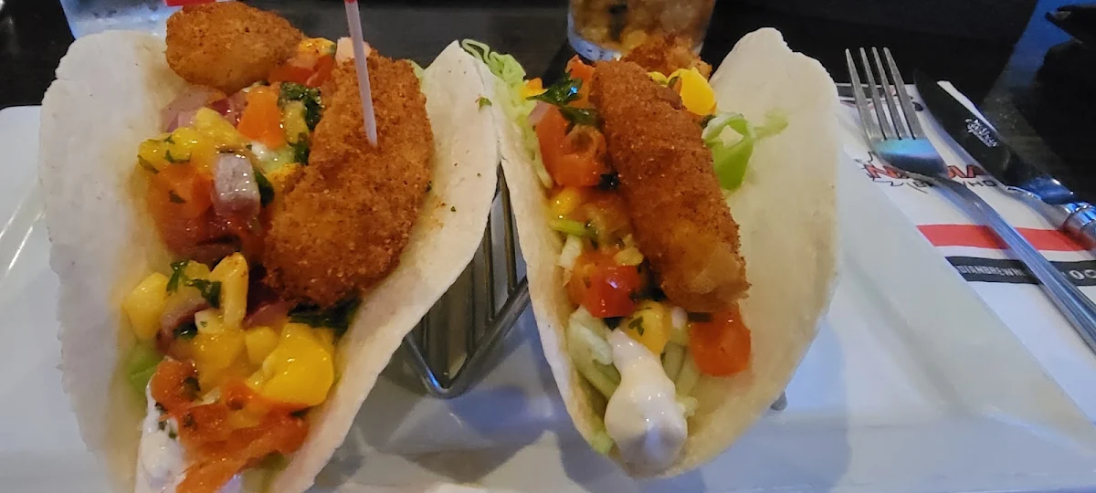 Baja Shrimp Tacos, The Canadian Brewhouse & Grill (Fort St. John)