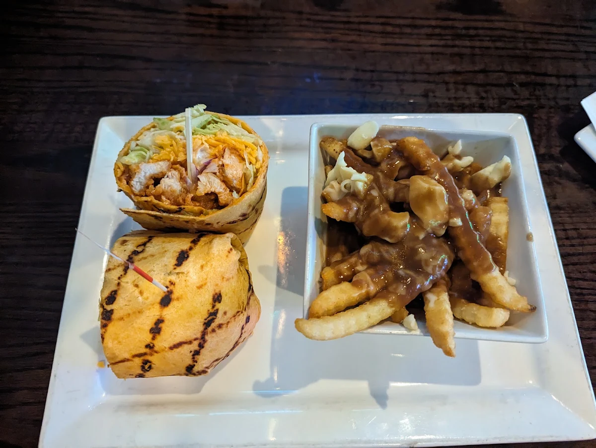 Buffalo Chicken Wrap, The Canadian Brewhouse & Grill (Fort St. John)