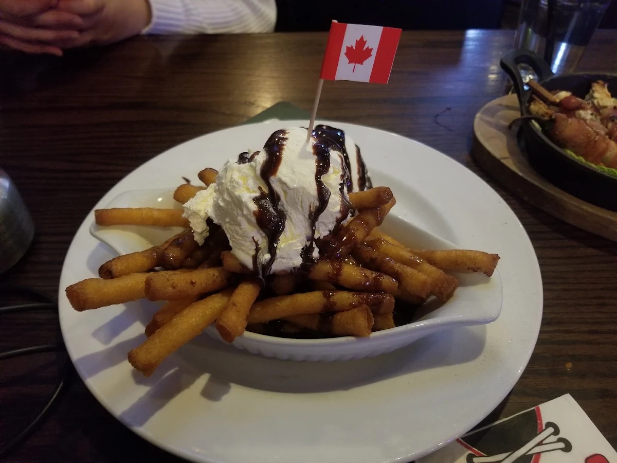 Dessert Poutine, The Canadian Brewhouse & Grill (Fort St. John)