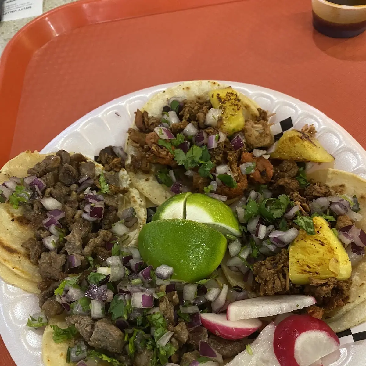 Steak Tacos with Salsa and Lime