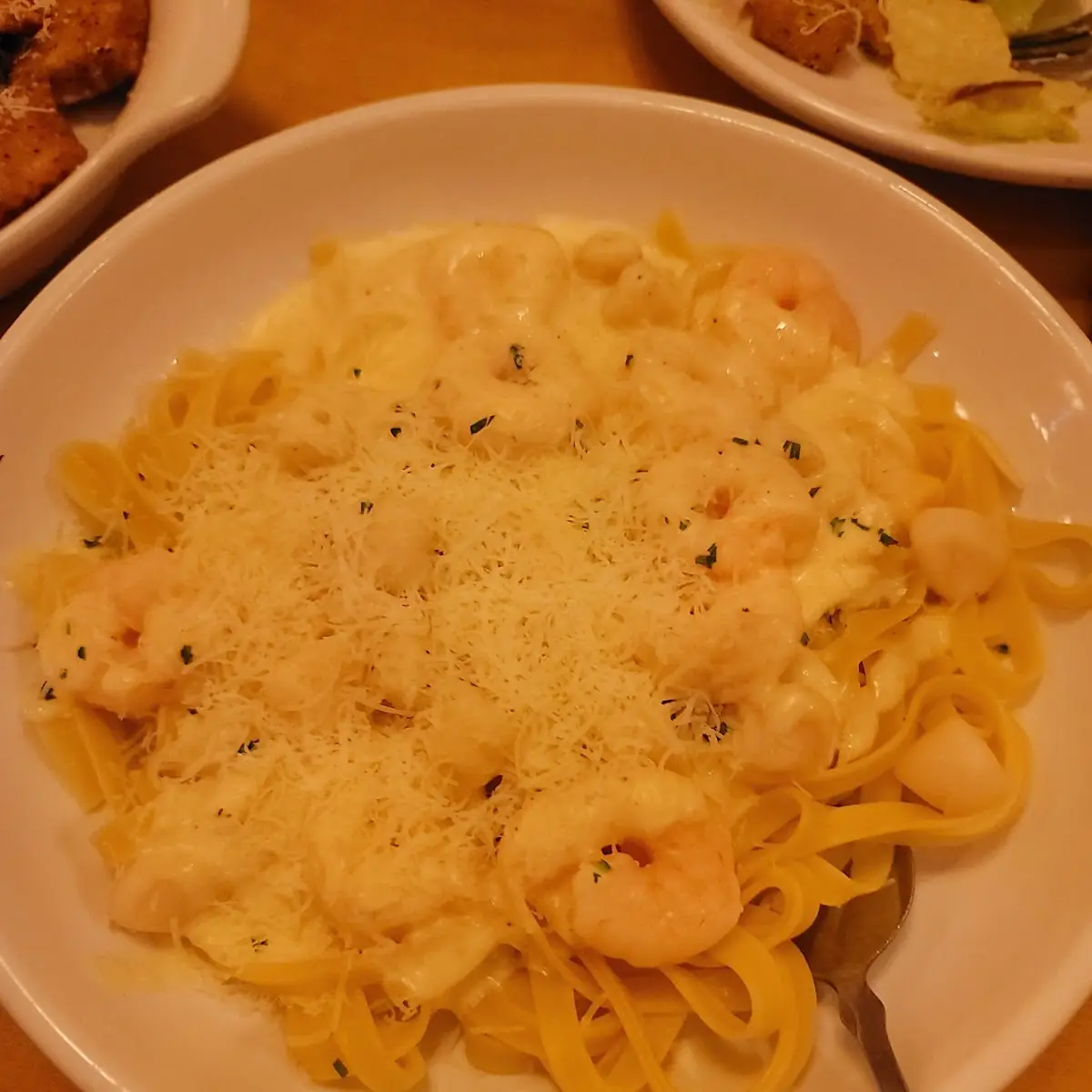 Shrimp Alfredo
