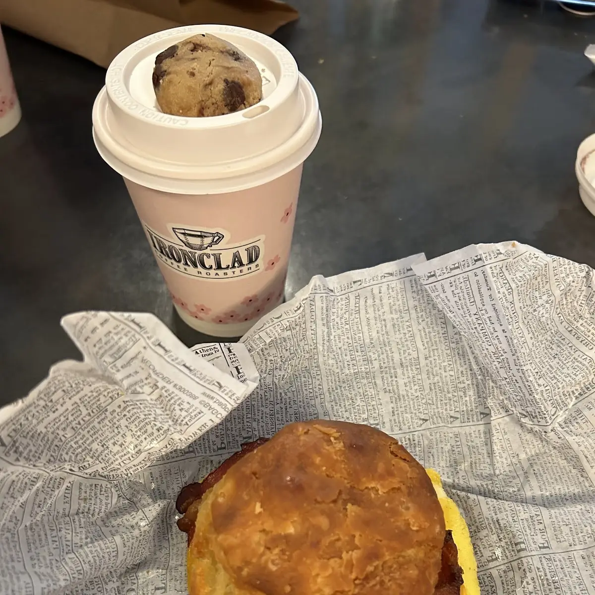 Bacon Egg & Cheddar Biscuit
