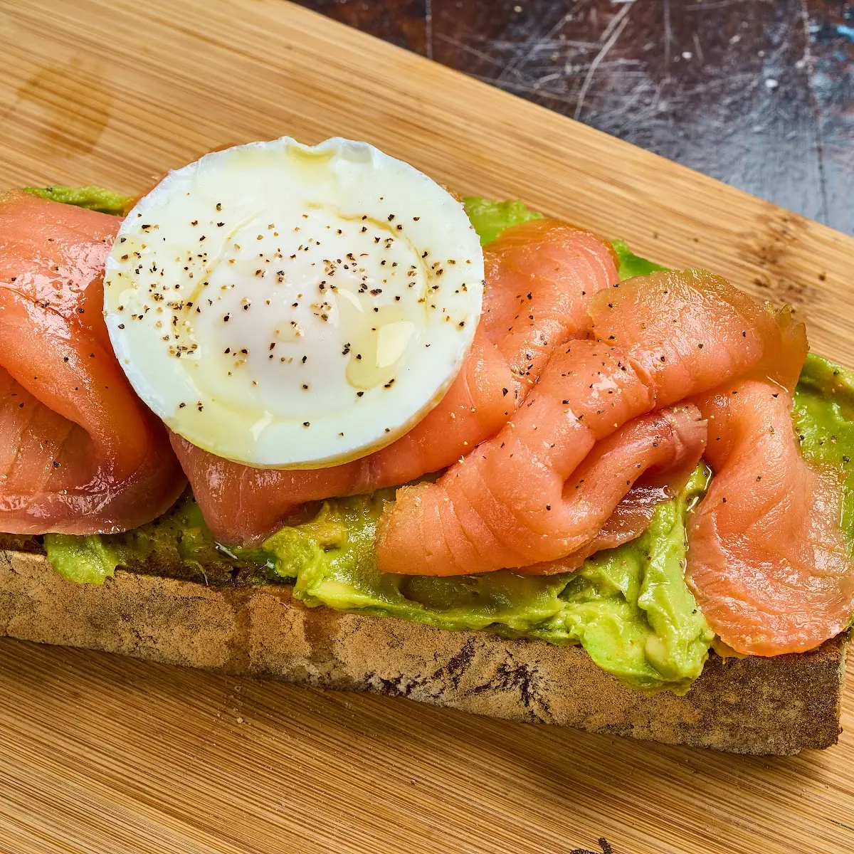 Smoked Salmon & Egg Toast