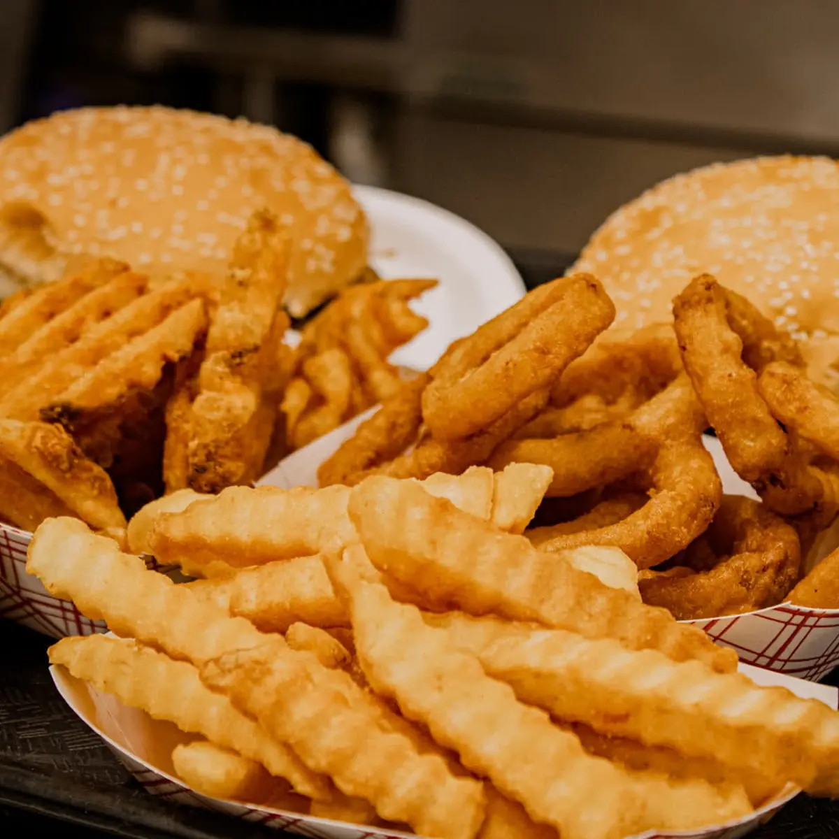 Cheese Burger Platter