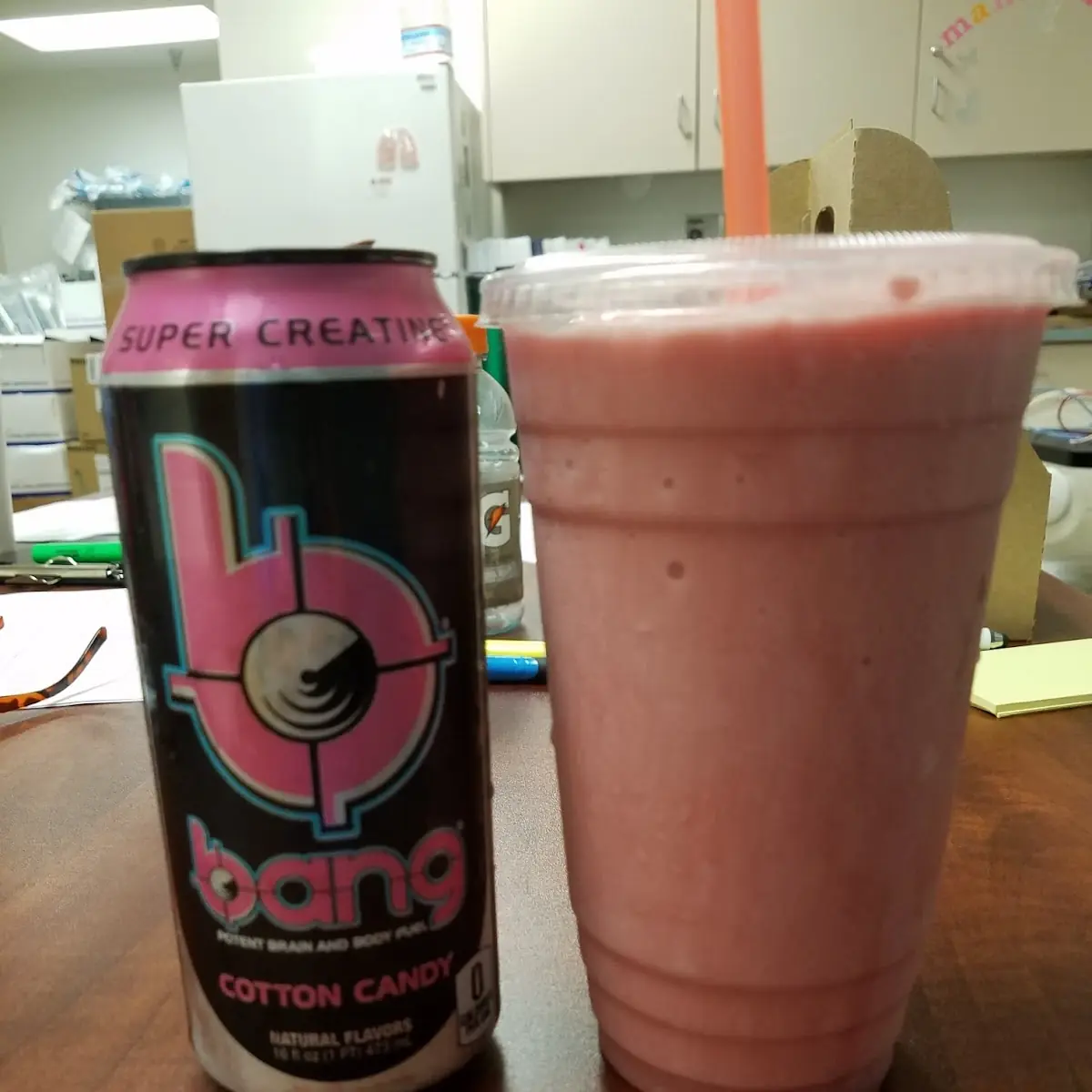 Cotton Candy Energy Shake