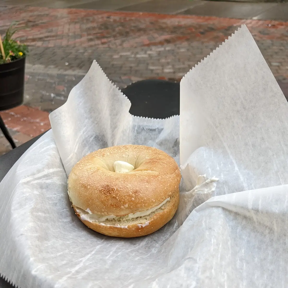 Bagel with Cream Cheese