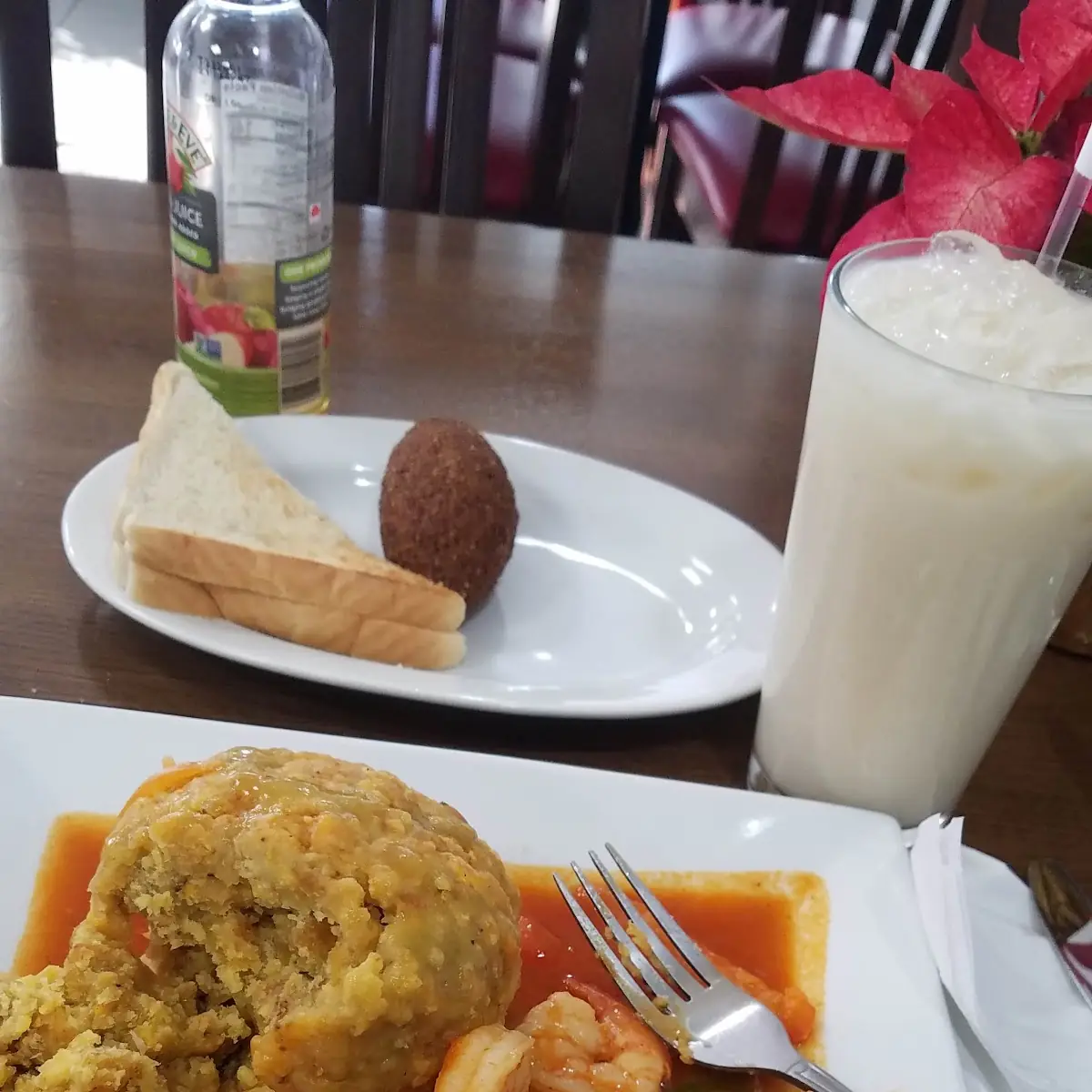 Mofongo Con Camarones