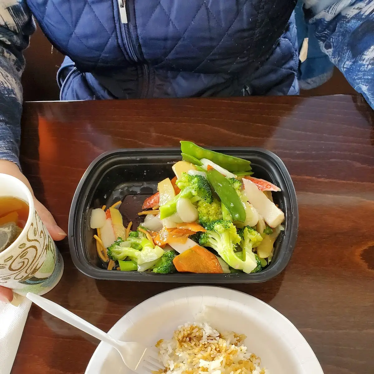 Seafood Pan Fried Noodles