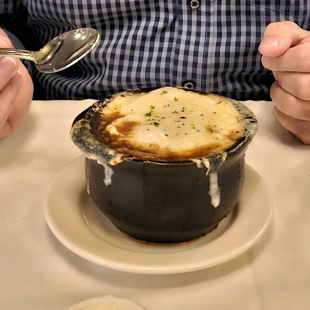 Baked Five Onion Soup