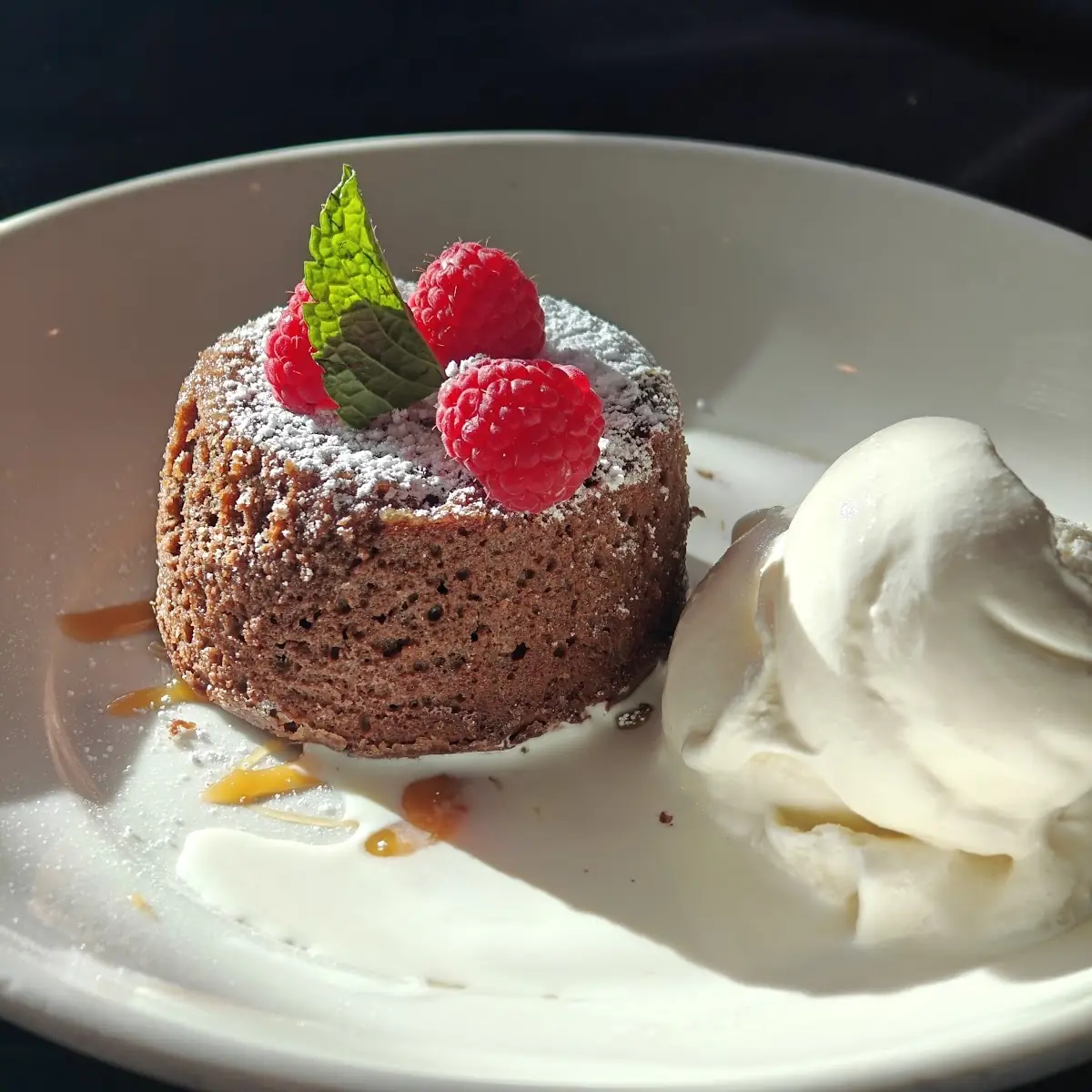 Morton's Legendary Hot Chocolate Cake