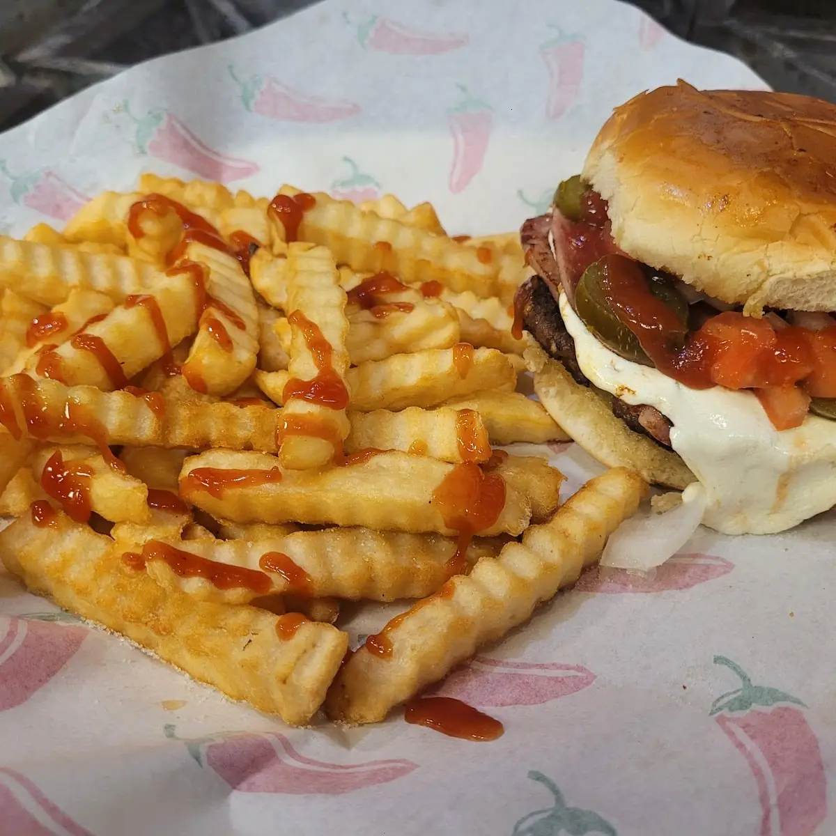 Mexican Cheese Burger