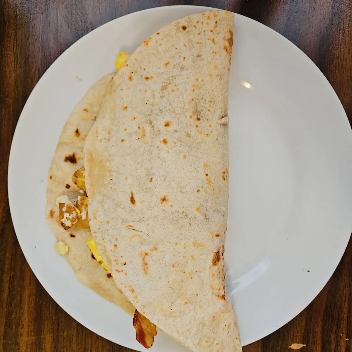 Surprise Breakfast Burrito