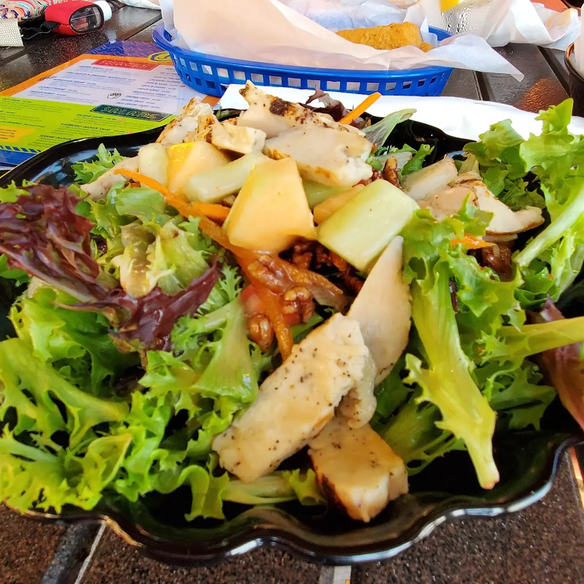 Chicken Raspberry Vinaigrette Salad