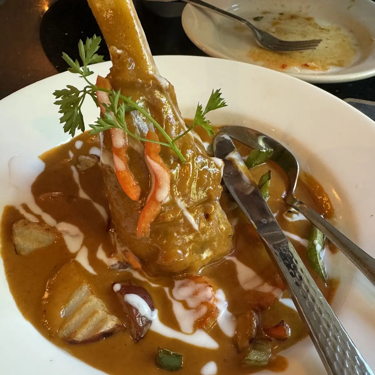 Mussaman Curry Lamb Shank