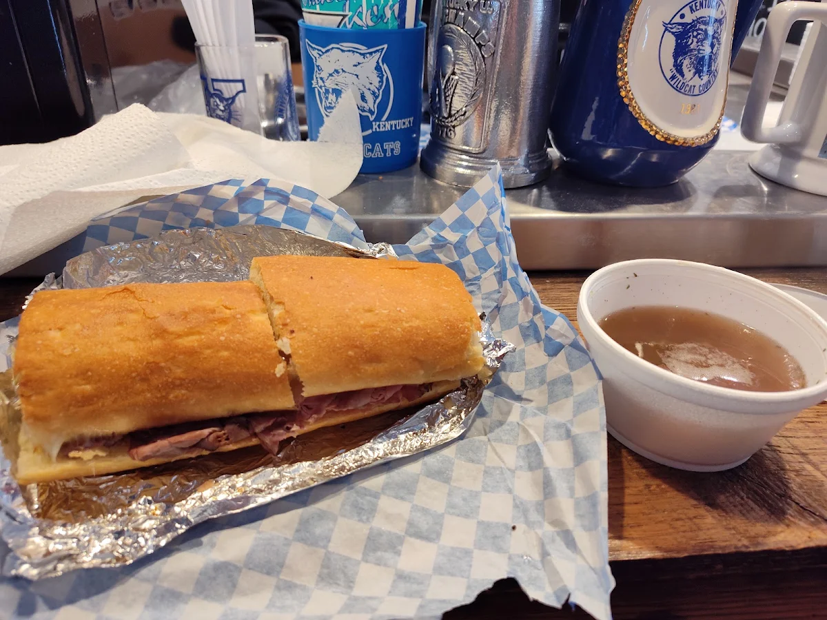 Roast Beef Sandwich and Ah Jous