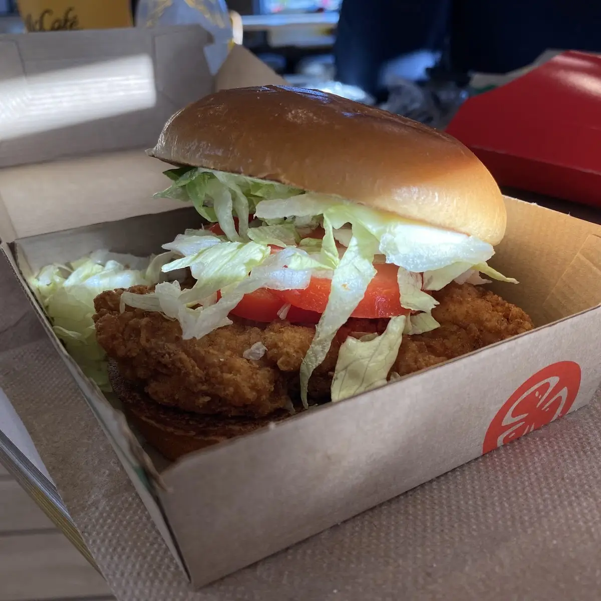 Deluxe Crispy Chicken Sandwich