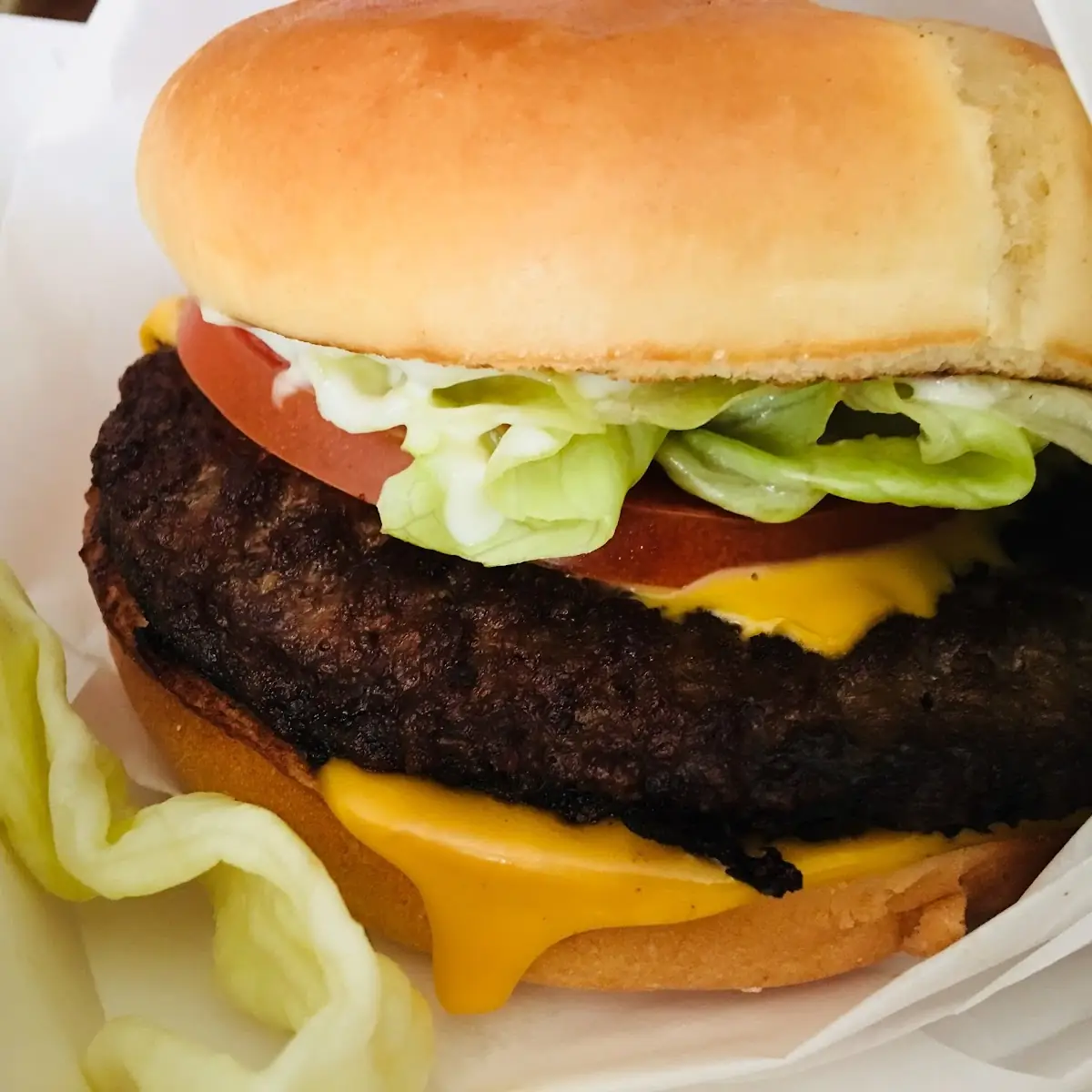 Jumbo Jack Cheeseburger