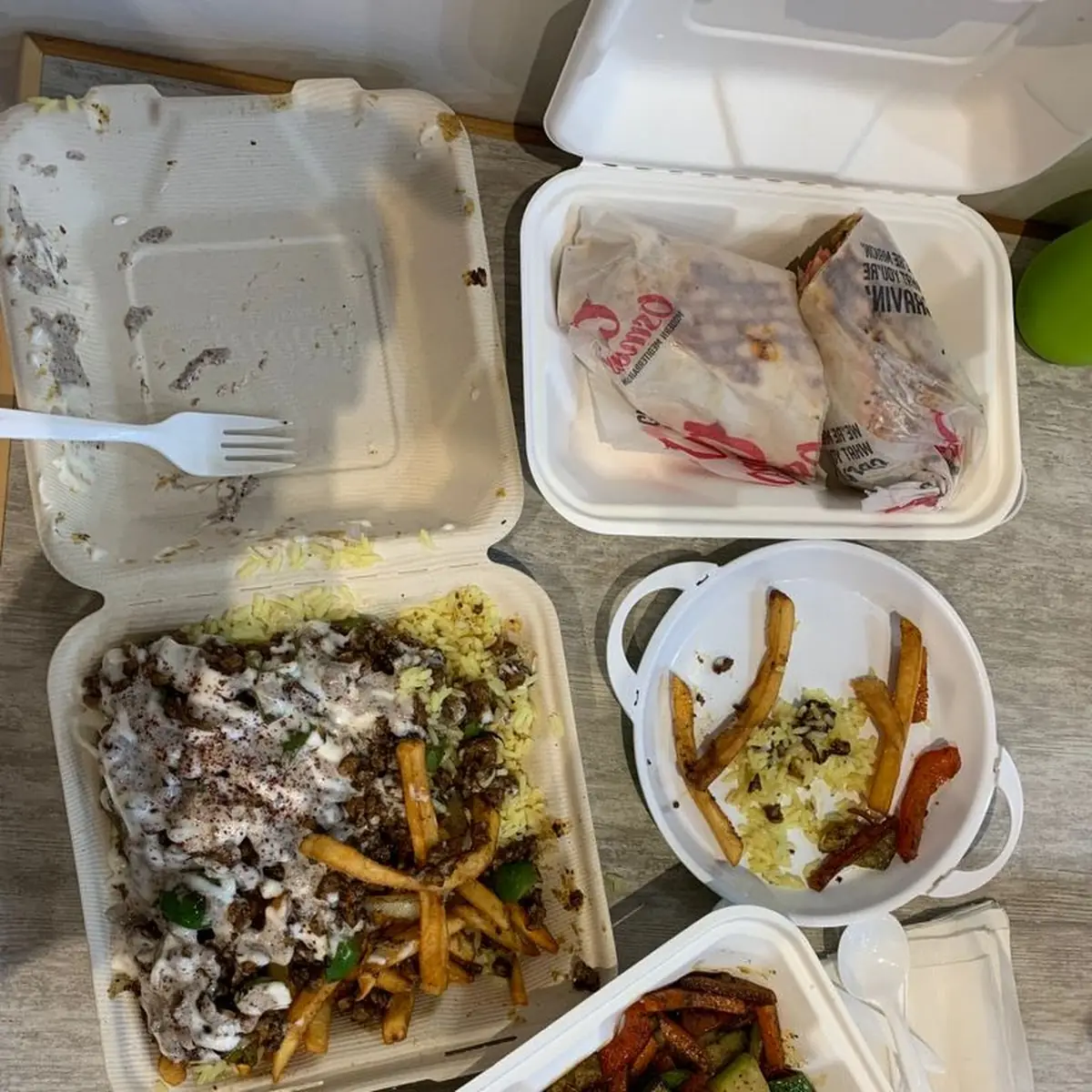 Beyond Meat Platter, Osmow's Shawarma