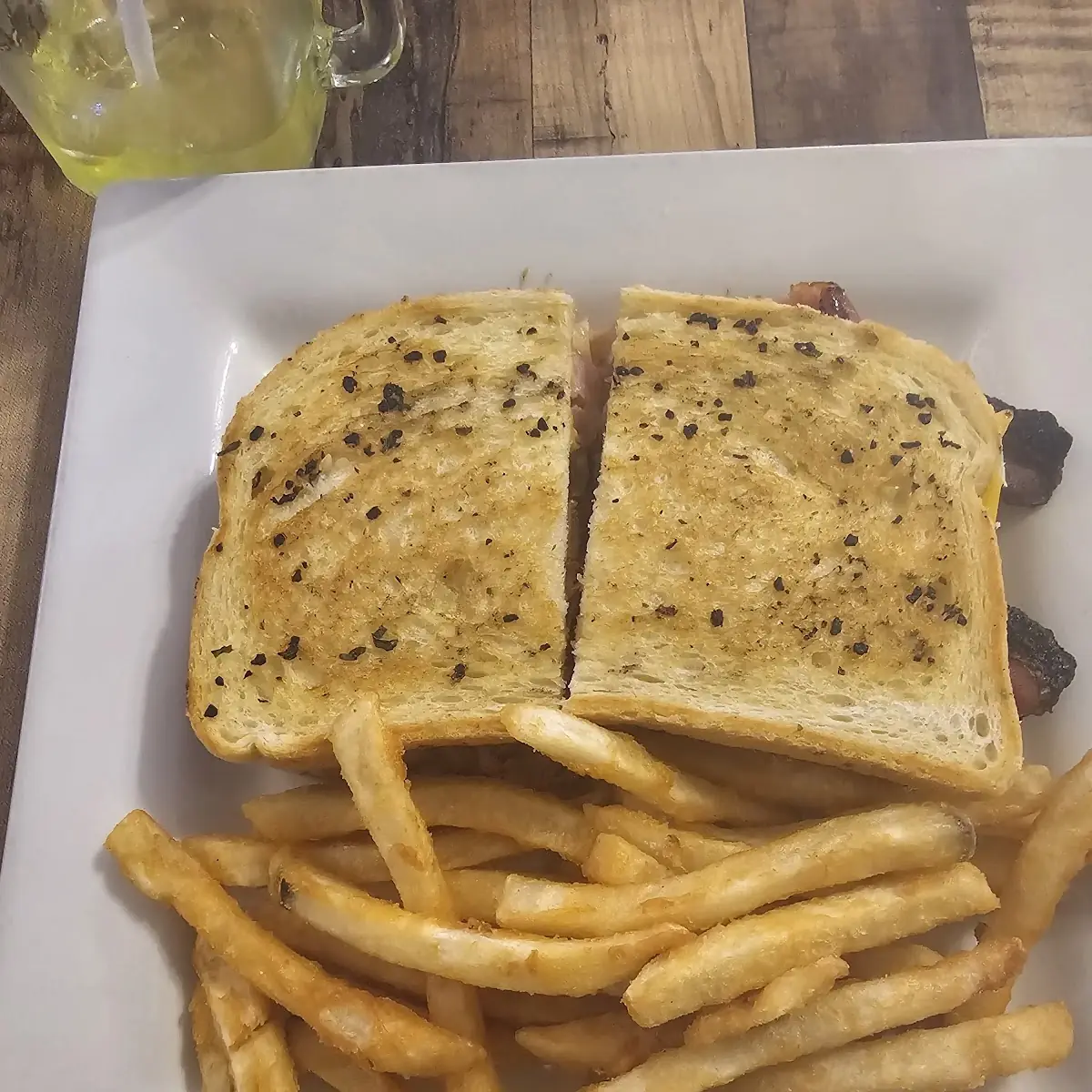 Grilled Cheese and Fries