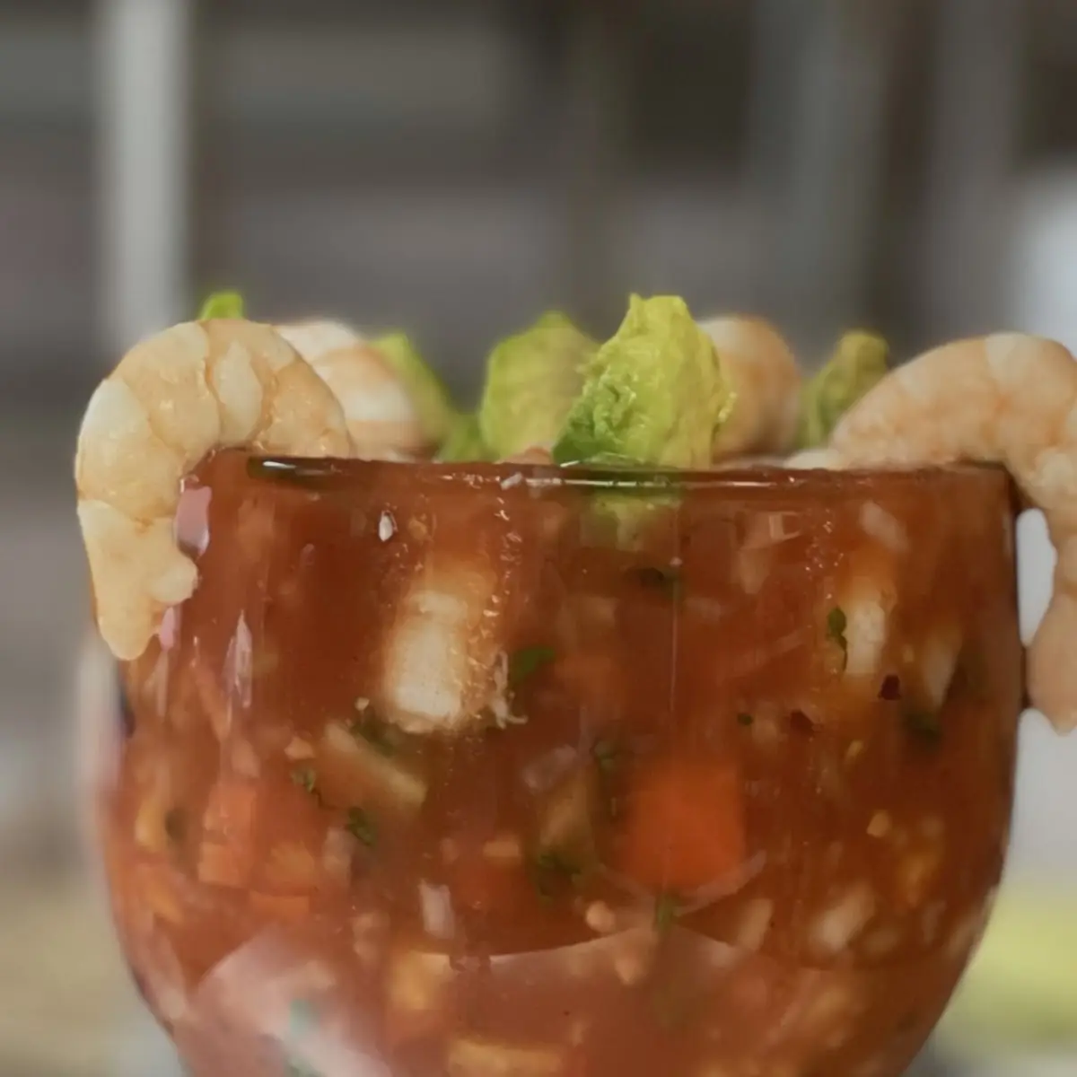 Cóctel de Camarón Shrimp Cocktail