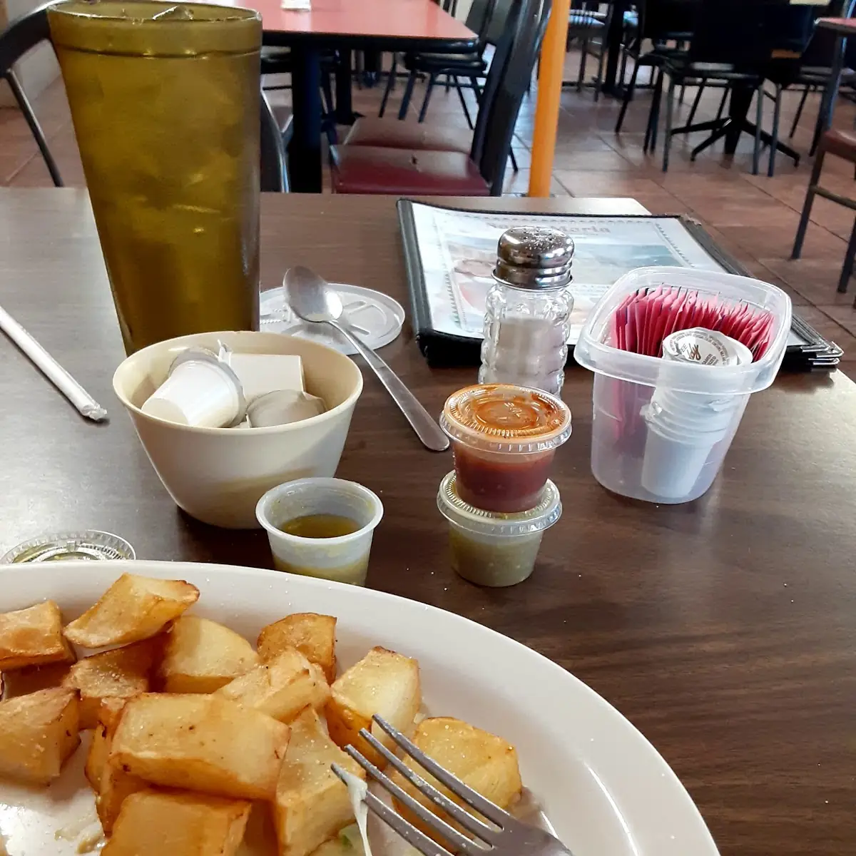Chilaquiles Breakfast Plate
