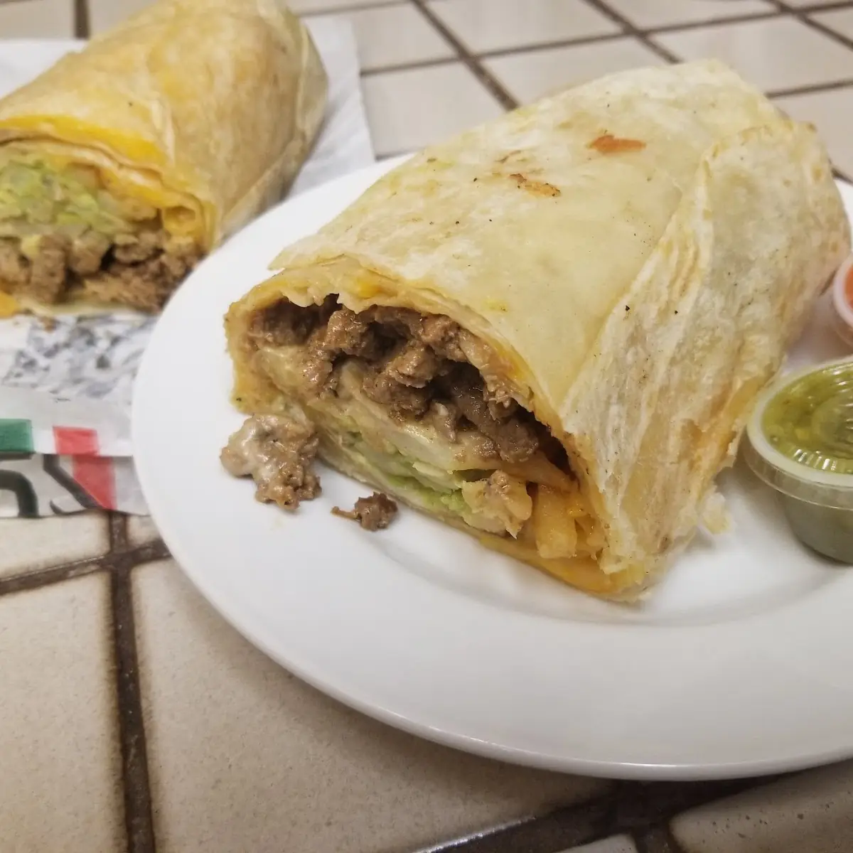 Chile Verde Burrito
