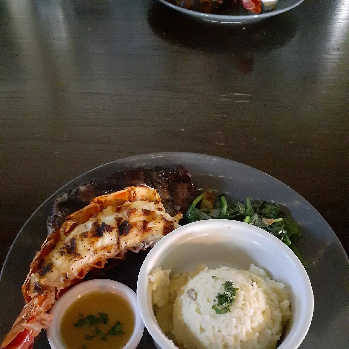 Steak and Lobster Tail