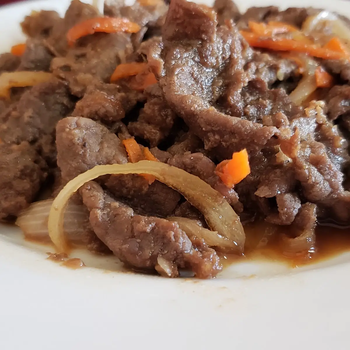 불고기 beef bulgogi