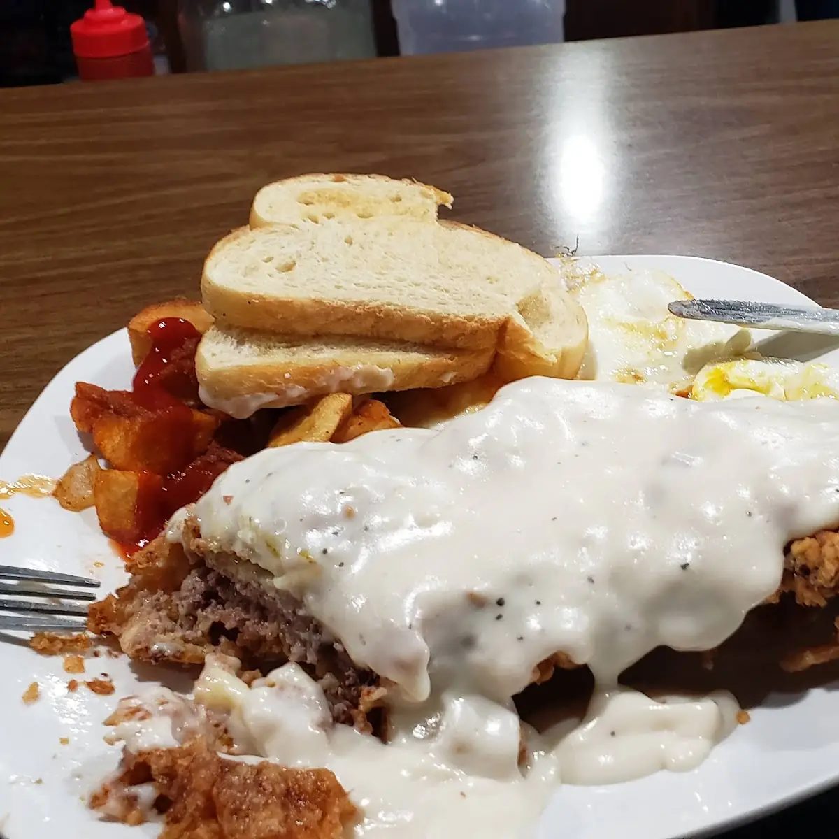 Chicken Fried Steak Breakfast