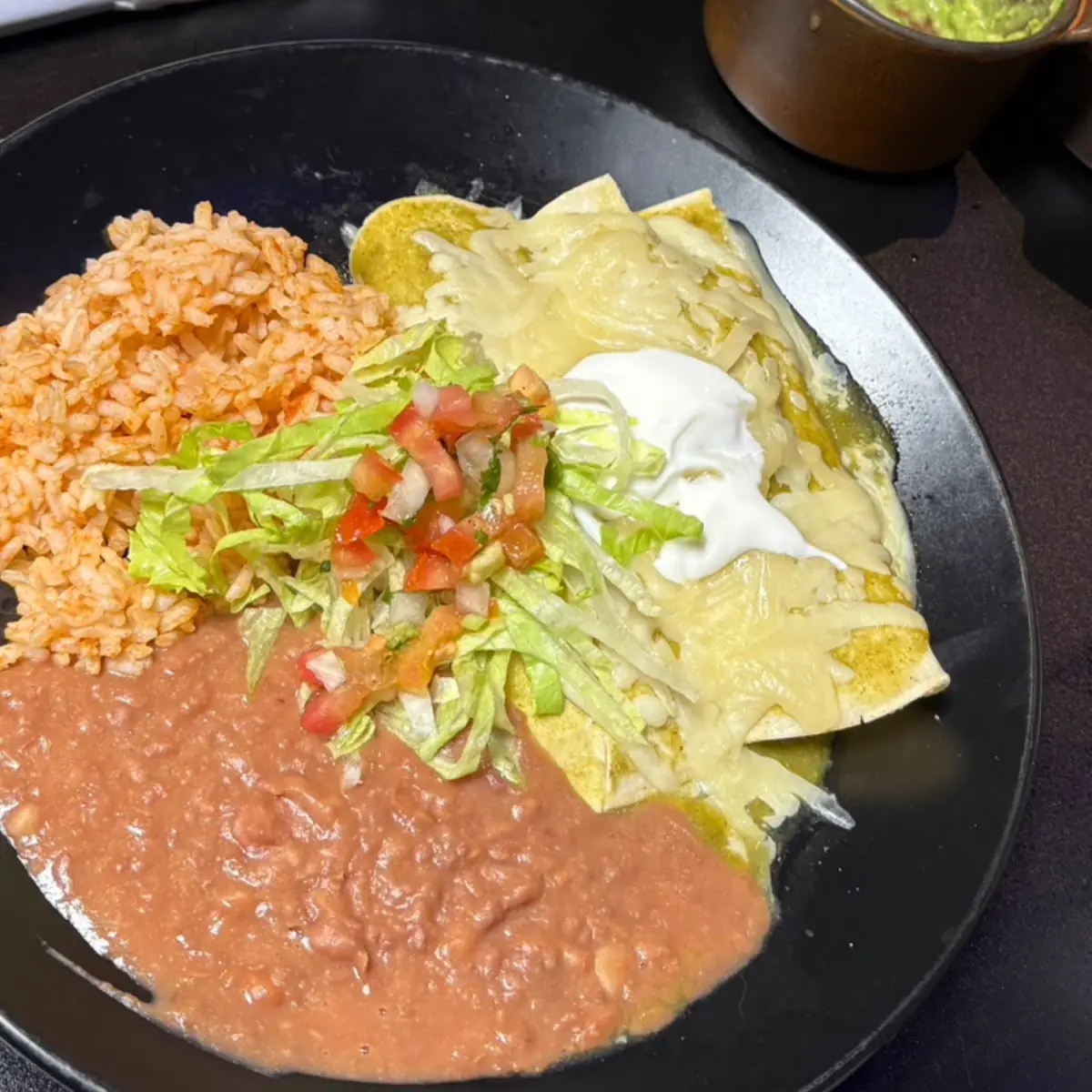 Kids Enchilada Plato