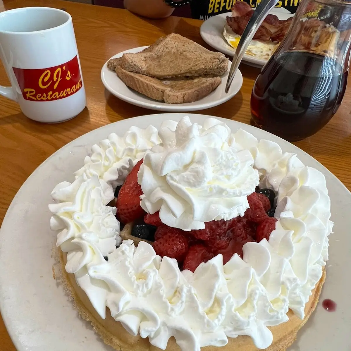 Captain America Waffle