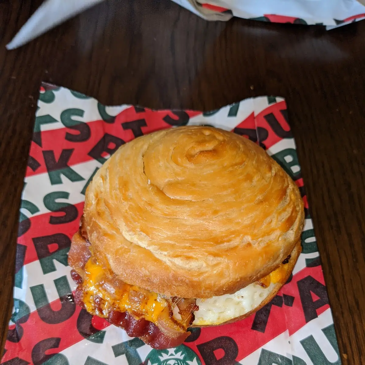 Double Smoked Bacon Cheddar Sandwhich
