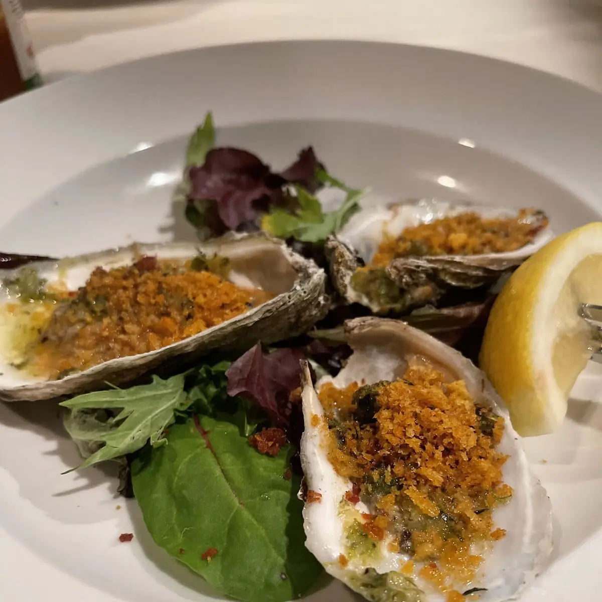 Oysters Rockefeller