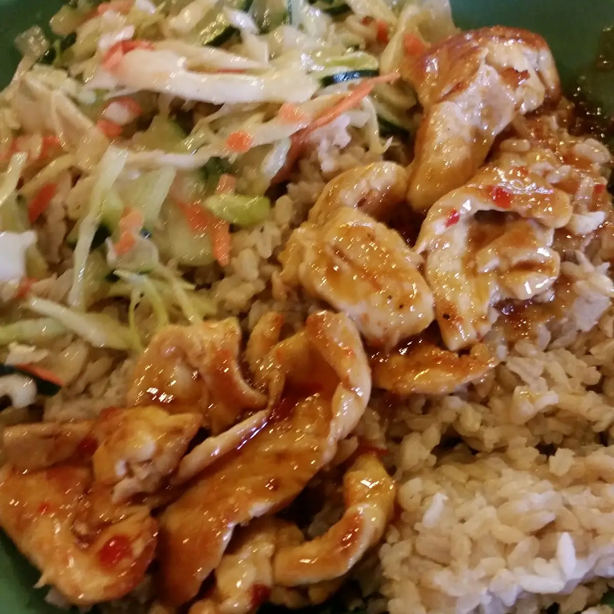 Sweet Thai Chicken Rice Bowl