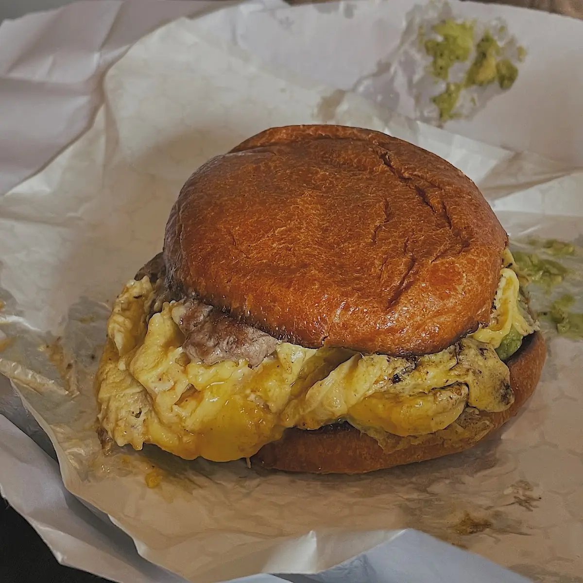 Sausage Egg and Cheese the Bodega