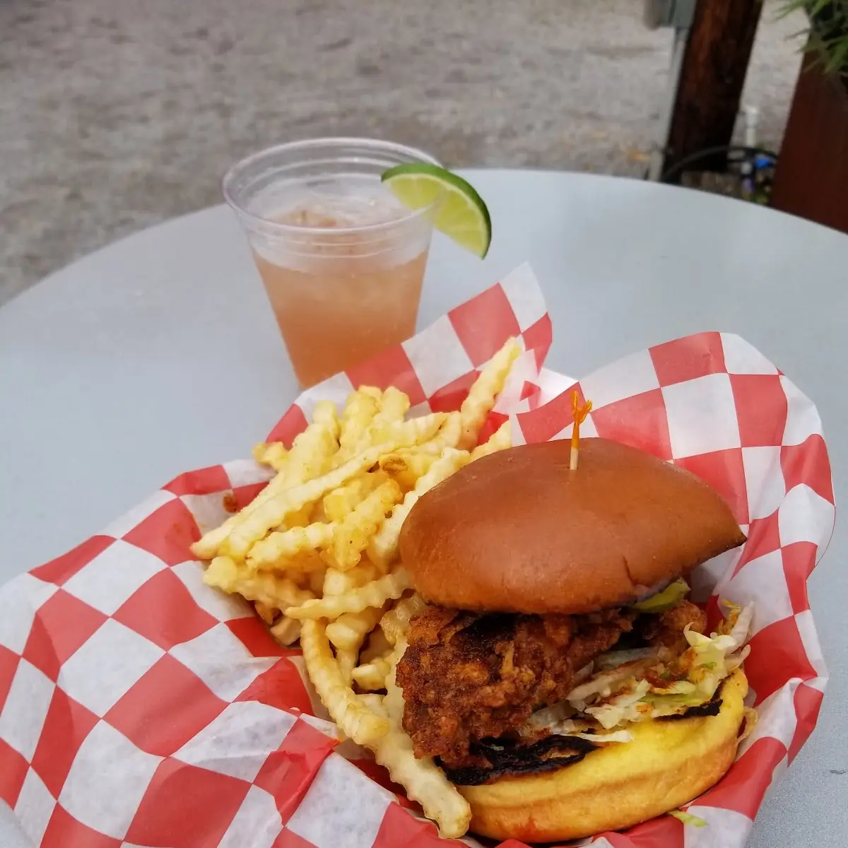 Hot Chicken Sandwich