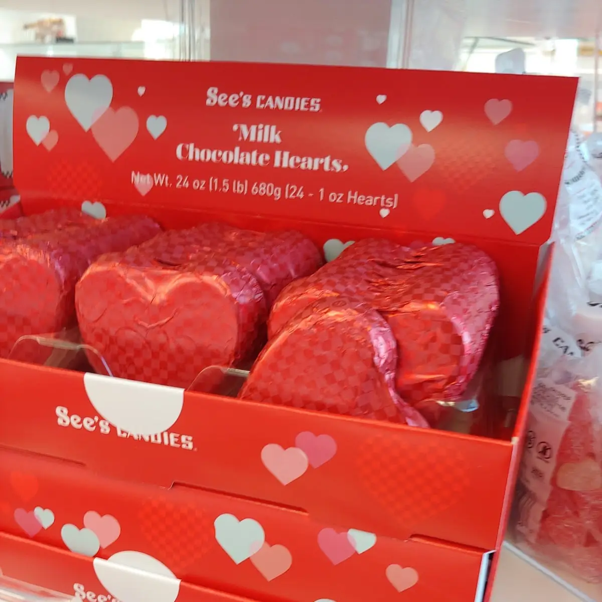 Valentine's Day Hemilk Chocolate Heart Shaped