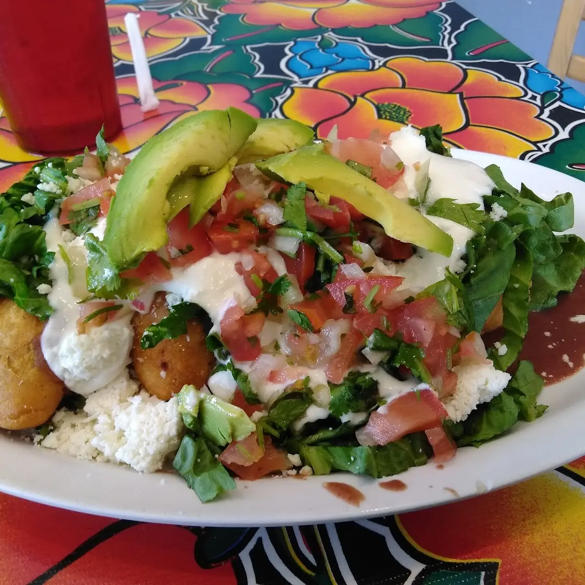 Sour Cream Pico De Gallo