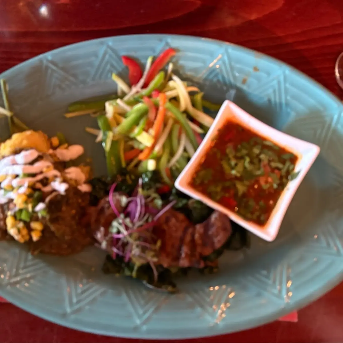 Three Way Churro Lamb Sampler