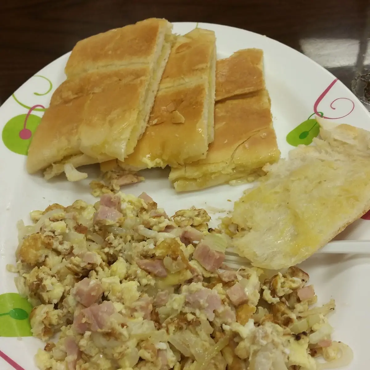 Scrambled Eggs and Toast