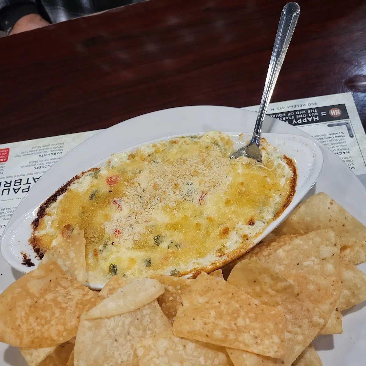 Loaded Spinach Dip