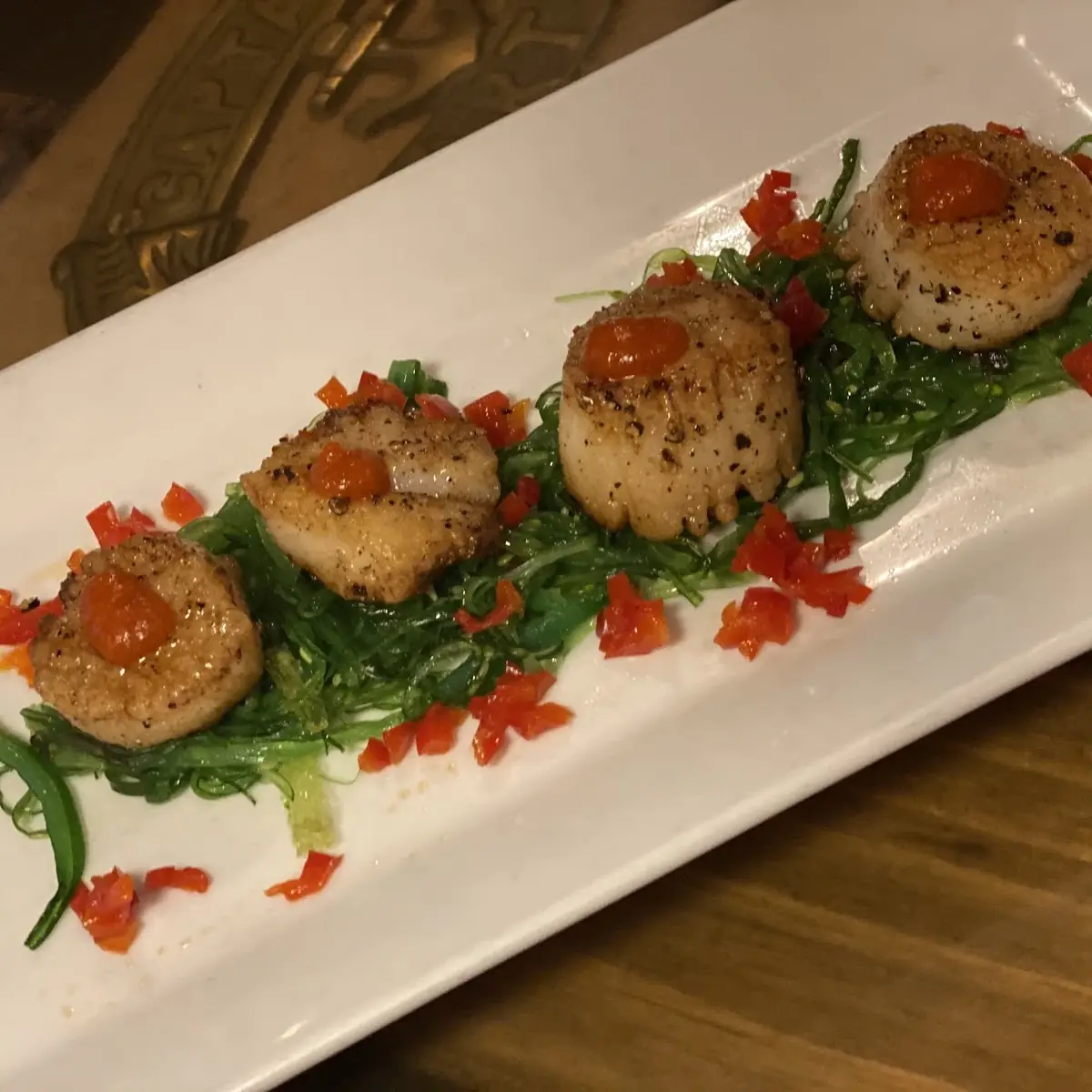 Seared Jumbo Sea Scallops