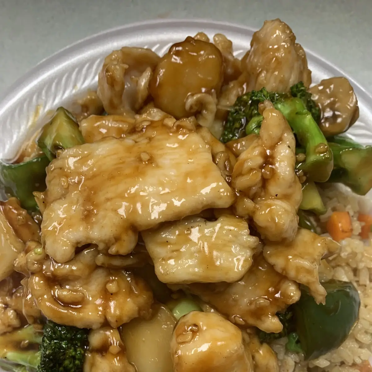 Chicken with Garlic Sauce