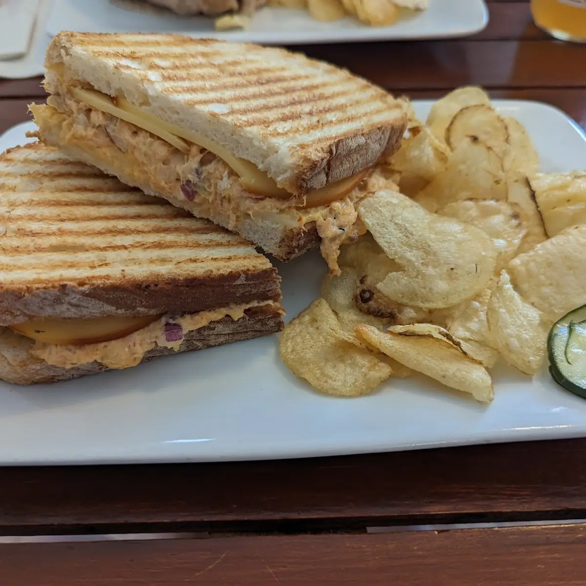 Salmon Grilled Sandwich