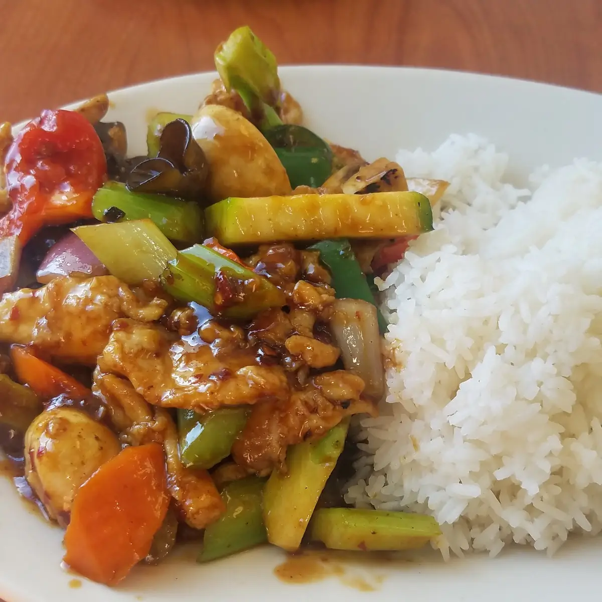 Chicken with Steamed Rice