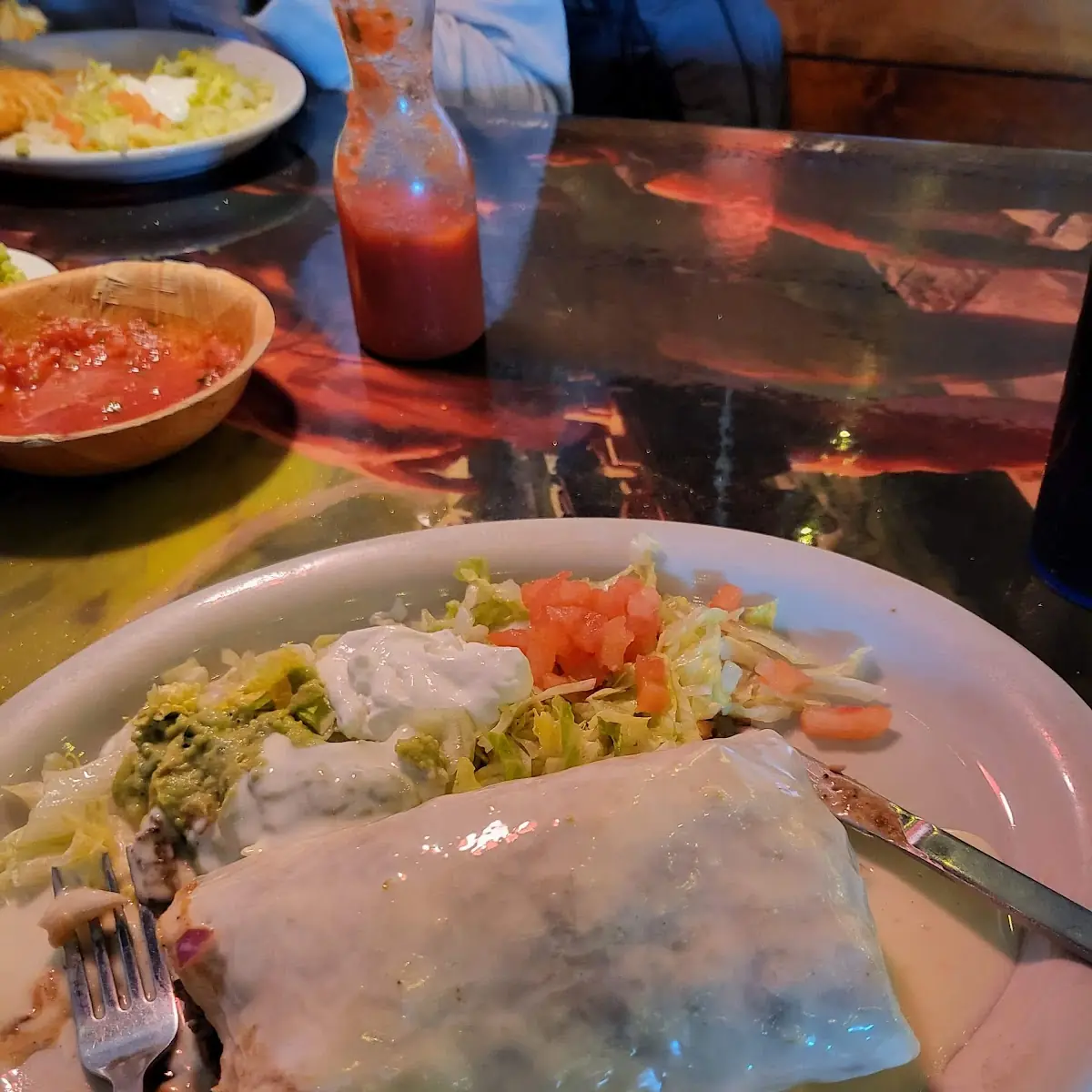 Burrito Enchilada and Chile Relleno