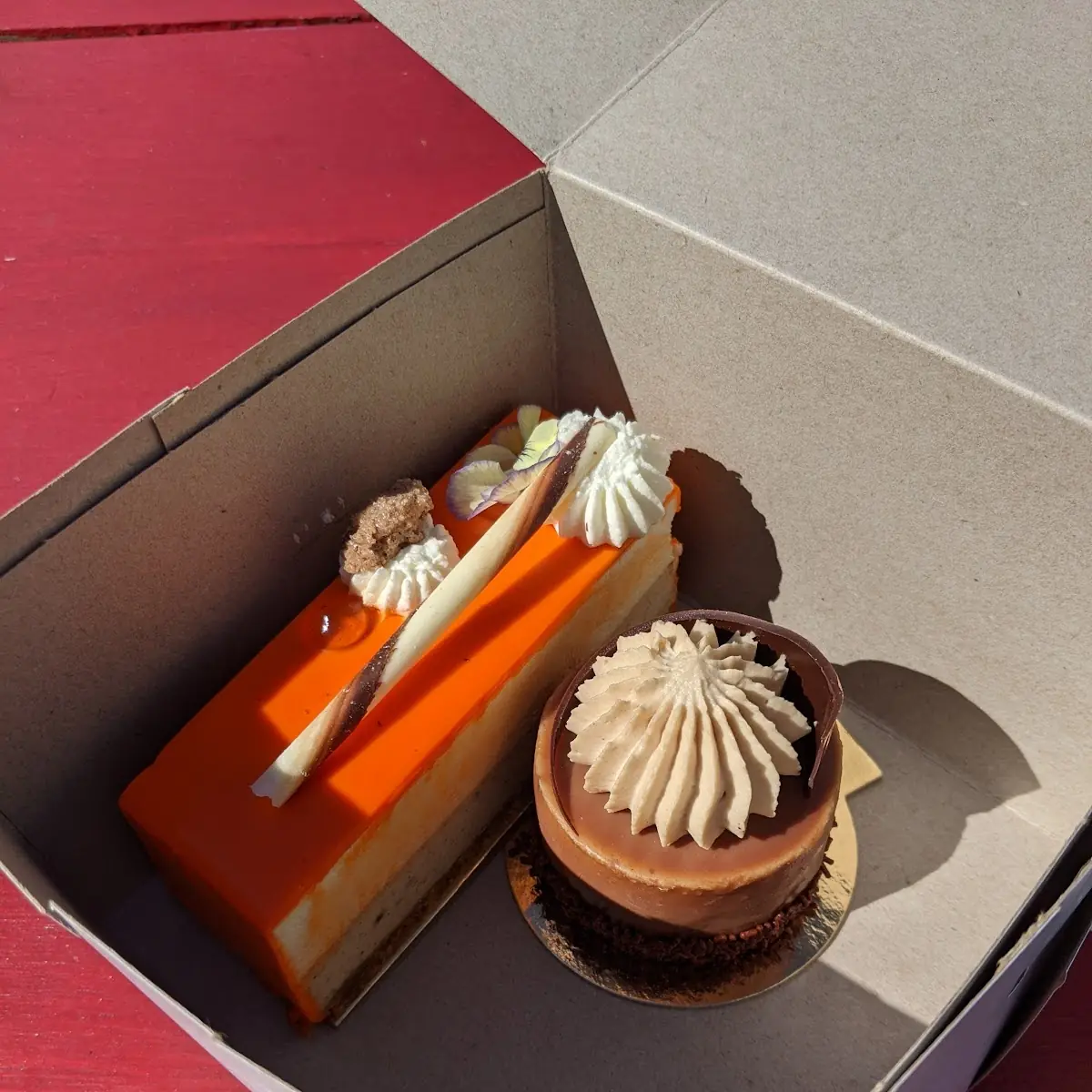 Sift Signature Carrot Cake Roulade