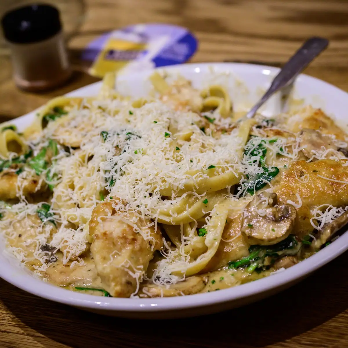 Chicken Marsala Fettuccine